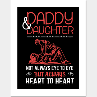 Daddy and daughter Posters and Art